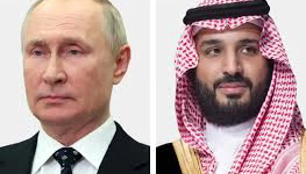 بن سلمان وبوتين يبحثان هاتفياً التصعيد العسكري في المنطقة والاعتداءات الإيرانية