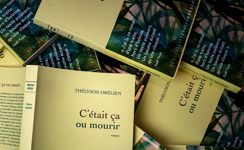 غلاف رواية C’était ça ou mourir لتيليسون أوريليان، التي استُبعدت من سباق جائزة غونكور (دار غراسيه).