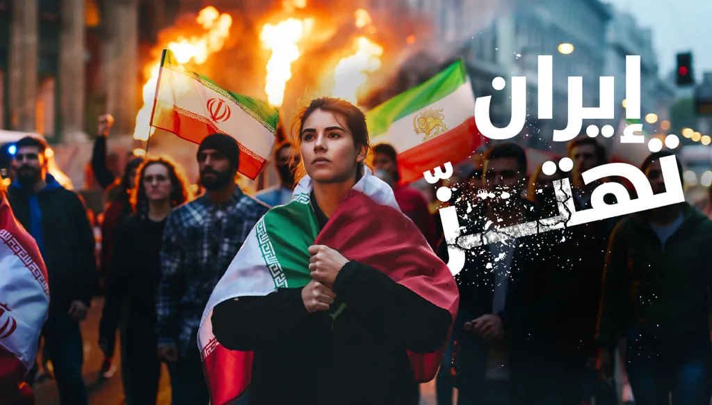 تظاهرات في إيران. (النهار)