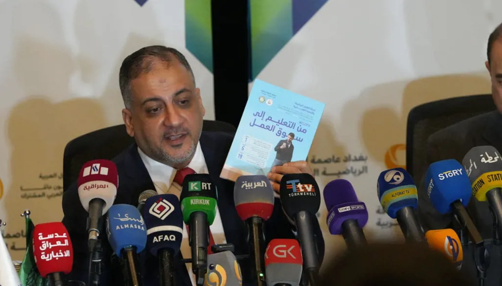 المبرقع يُطلق فعاليات "بغداد عاصمة الثقافة الرياضية العربية"