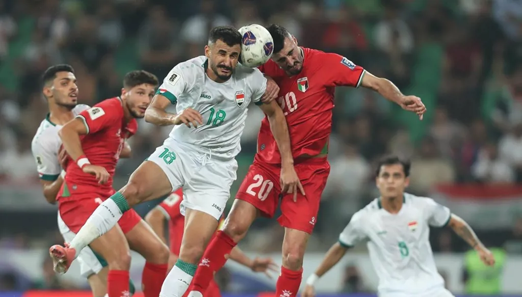 الكشف عن قائمة العراق لمباراتي ملحق كأس العالم