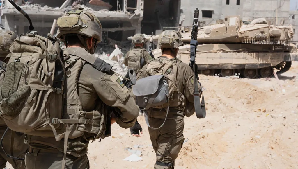 عناصر إسرائيلية. (أ ف ب)