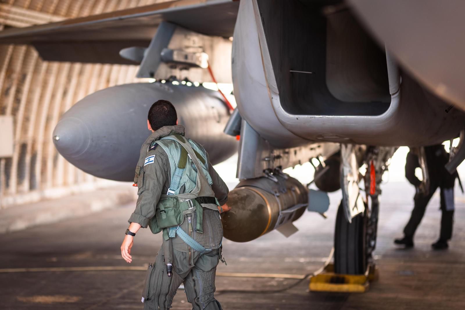 طائرة حربية إسرائيلية (أكس)