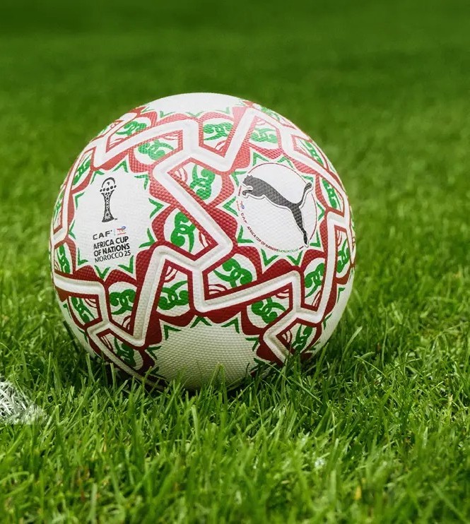 كرة كأس أمم أفريقيا 2025 في المغرب.