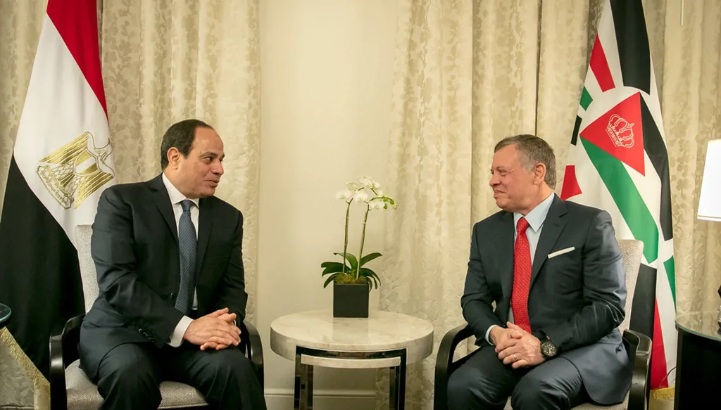 العاهل الأردني يتوجه للقاهرة للقاء الرئيس المصري