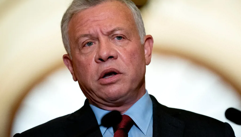 ملك الأردن لوفد أميركي: نرفض تهجير الفلسطينيين في غزة والضفة