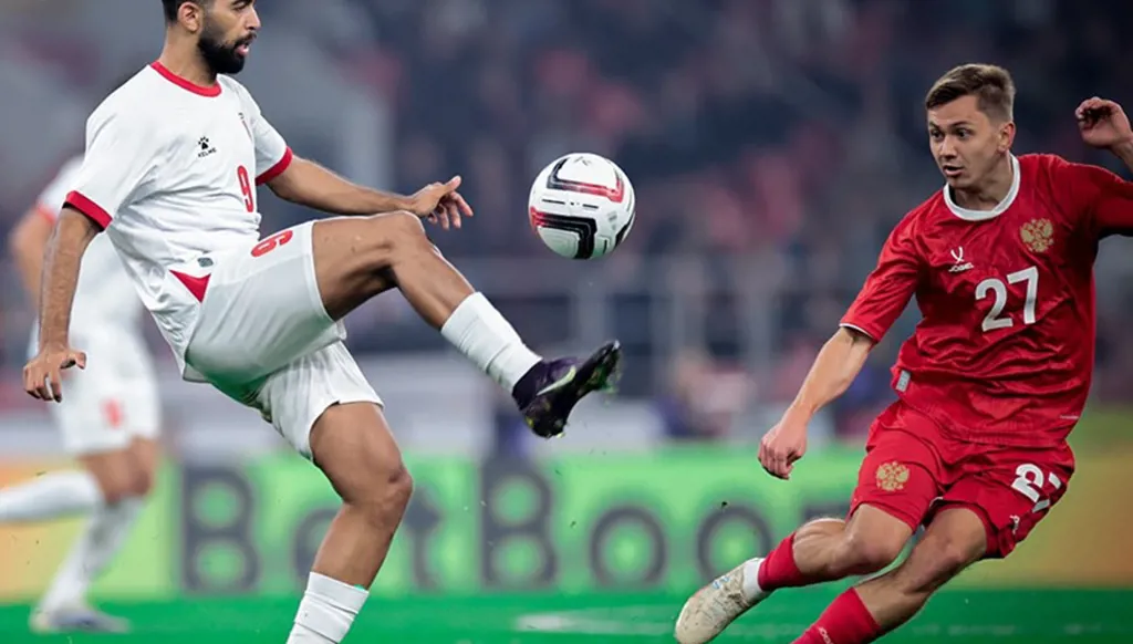 الأردن تتعادل مع روسيا في تحضيرها للمونديال الحلم