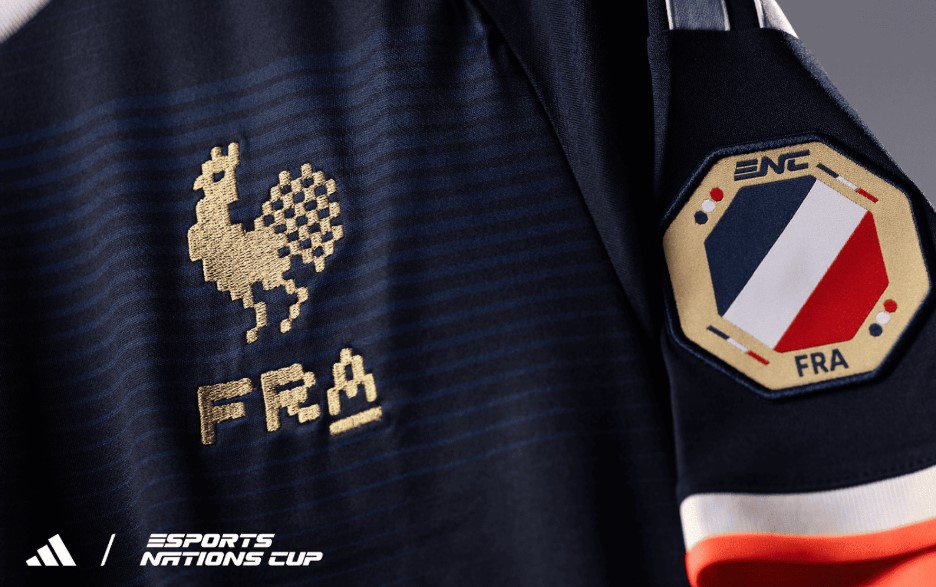 قميص المنتخب الفرنسي لكأس المنتخبات للرياضات الإلكترونية.