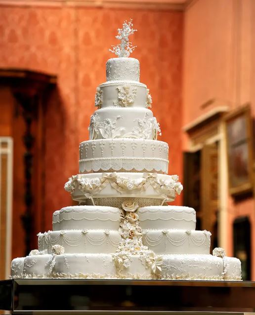 كيك زفاف كيت ميدلتون والأمير ويليام (انترنت)