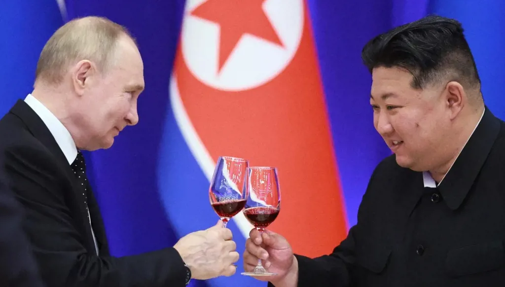 أمنية من كيم لبوتين: سنعزّز الشراكة الشاملة معكم