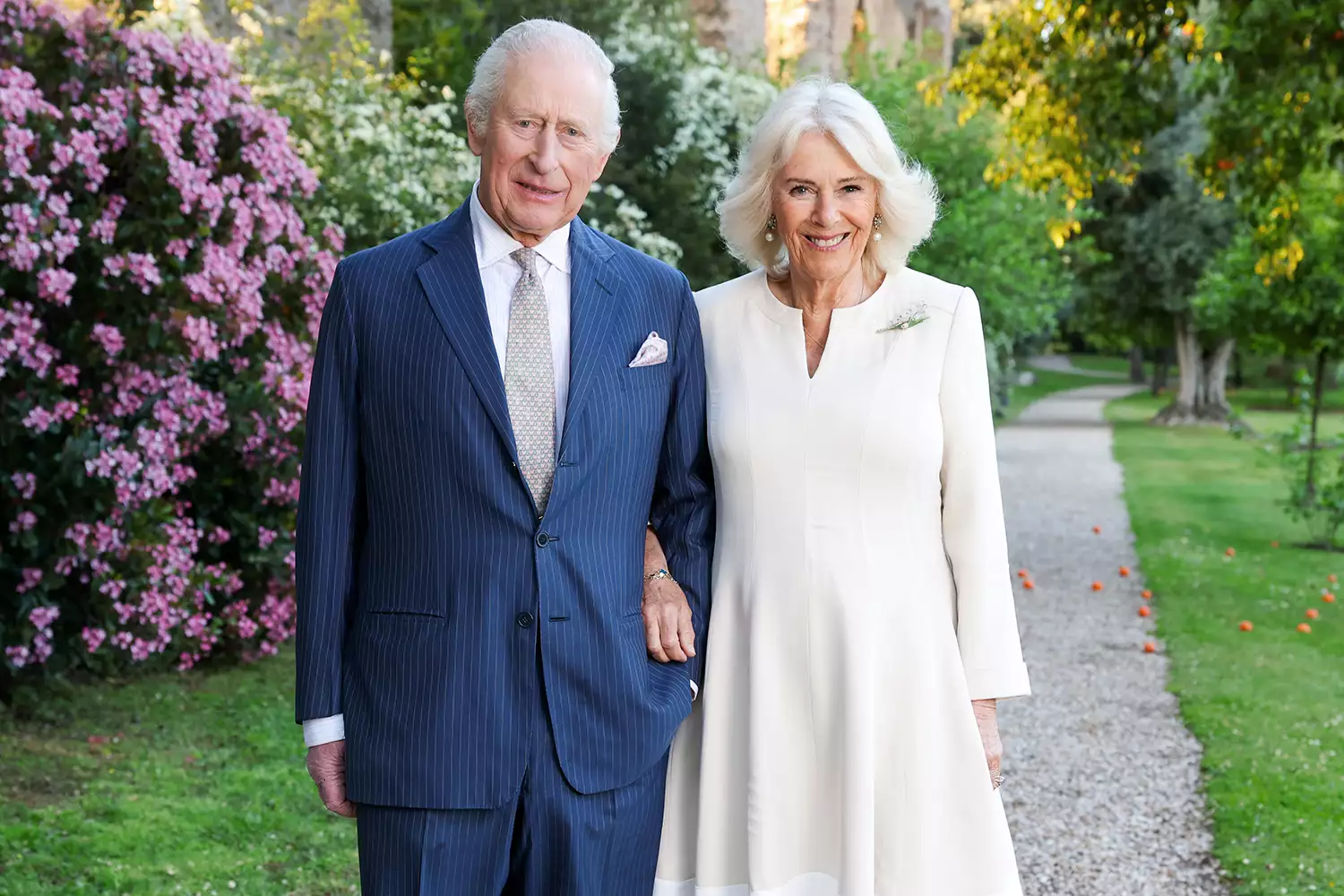 الملك تشارلز والملكة كاميلا في إيطاليا خلال أبريل (كريس جاكسون / غيتي).