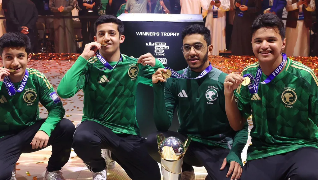السعودية تُحرز بطولة كأس العالم بلعبة  Rocket League