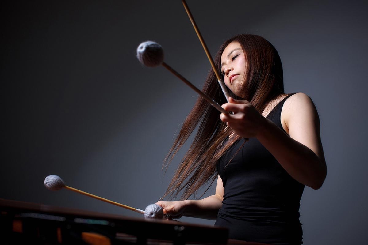 عازفة الإيقاع كونيكو كاتو.