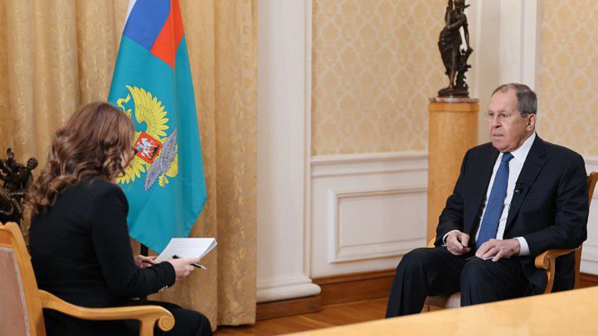 لافروف في مقابلة مع قناة 