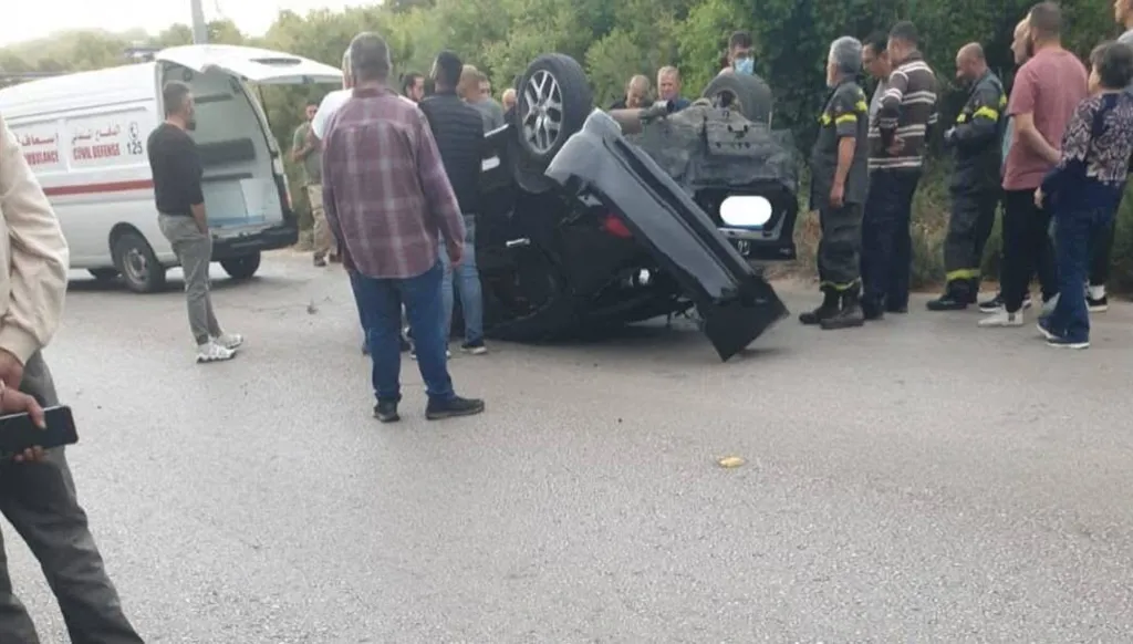 حادث سير مروّع يودي بحياة شاب في البترون شمالي لبنان
