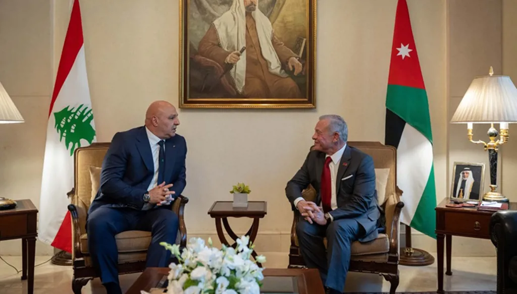 قمة لبنانية-أردنية في قصر بسمان: توافق على تعزيز العلاقات ورفض مخططات تهجير الفلسطينيين