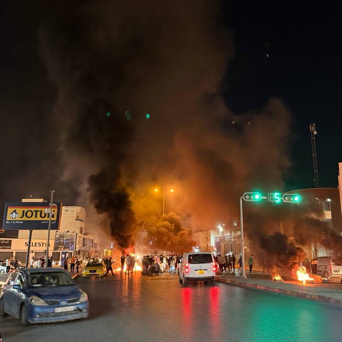 غضب في الشارع الليبي (أكس)