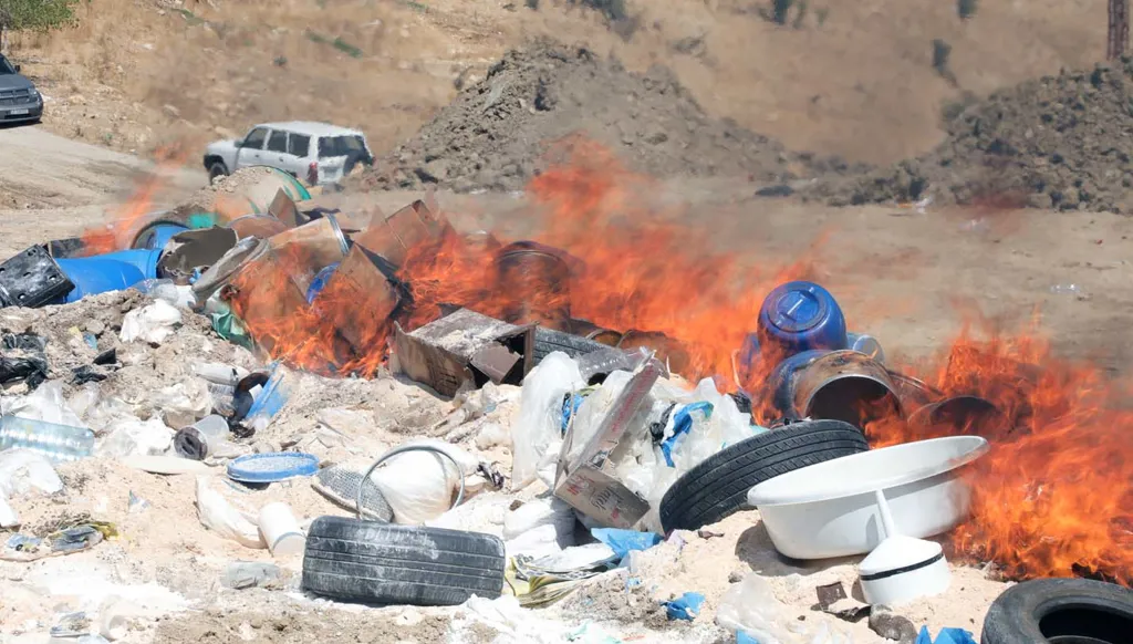 الأمن اللبناني: تلف أكثر من 6 ملايين حبة كبتاغون وكميات هائلة من المخدرات في زحلة (صور)