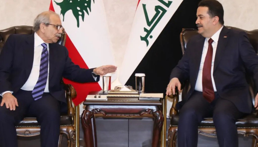 سلام يلتقي السوداني وعباس: لضرورة وقف حرب غزة والتمسك بحل الدولتين