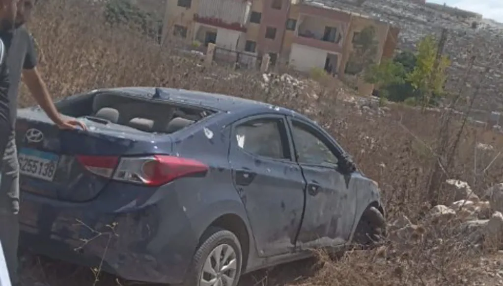 "جريح بالبيجر"... إسرائيل تستهدف شخصاً في صير الغربية جنوبي لبنان (صورة)