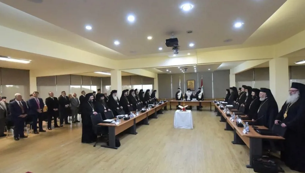 بالصور- انطلاق أعمال المجمع الأنطاكي المقدس في دير سيدة البلمند