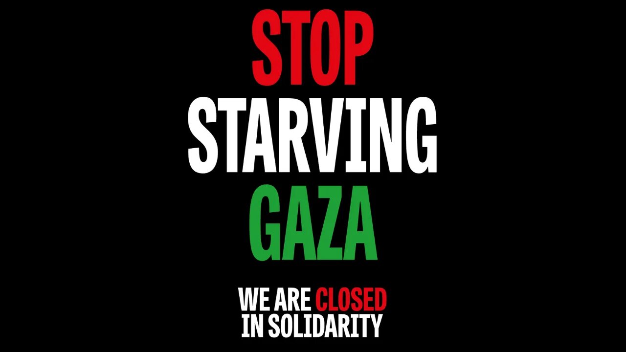 شعار تضامن شركة Lush مع الشعب الفلسطيني (انترنت)