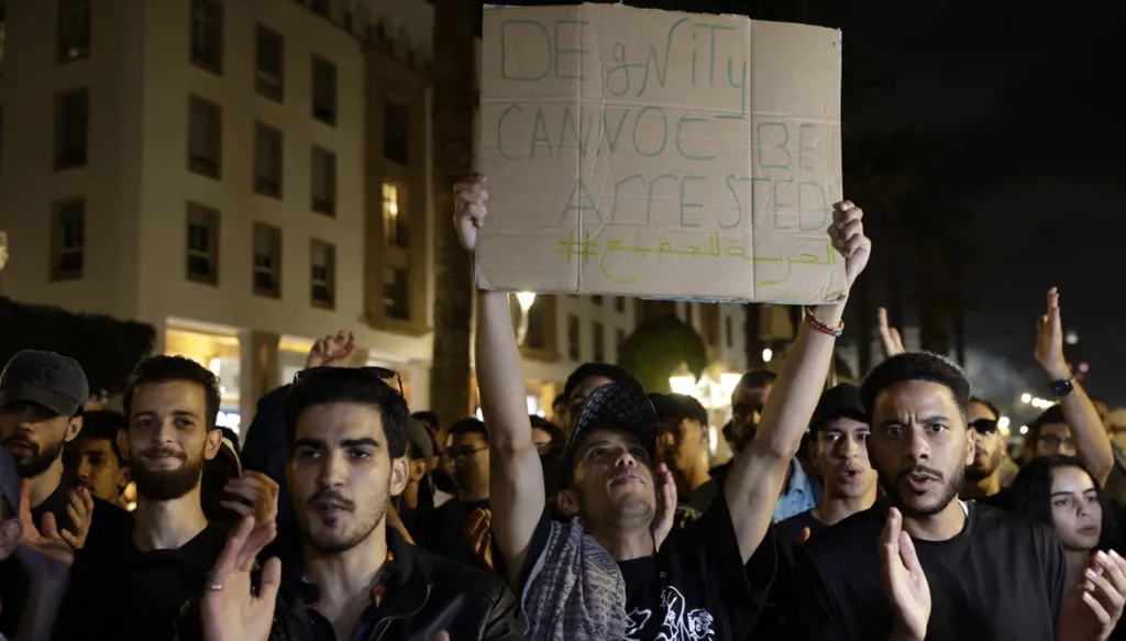 المغرب... تظاهرات جديدة لحركة "جيل زد212" بشكل سلمي (صور)