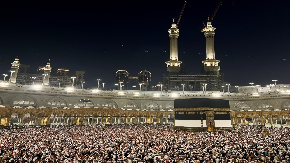 حجاج بيت الله الحرام في مكة المكرمة (وكالات)