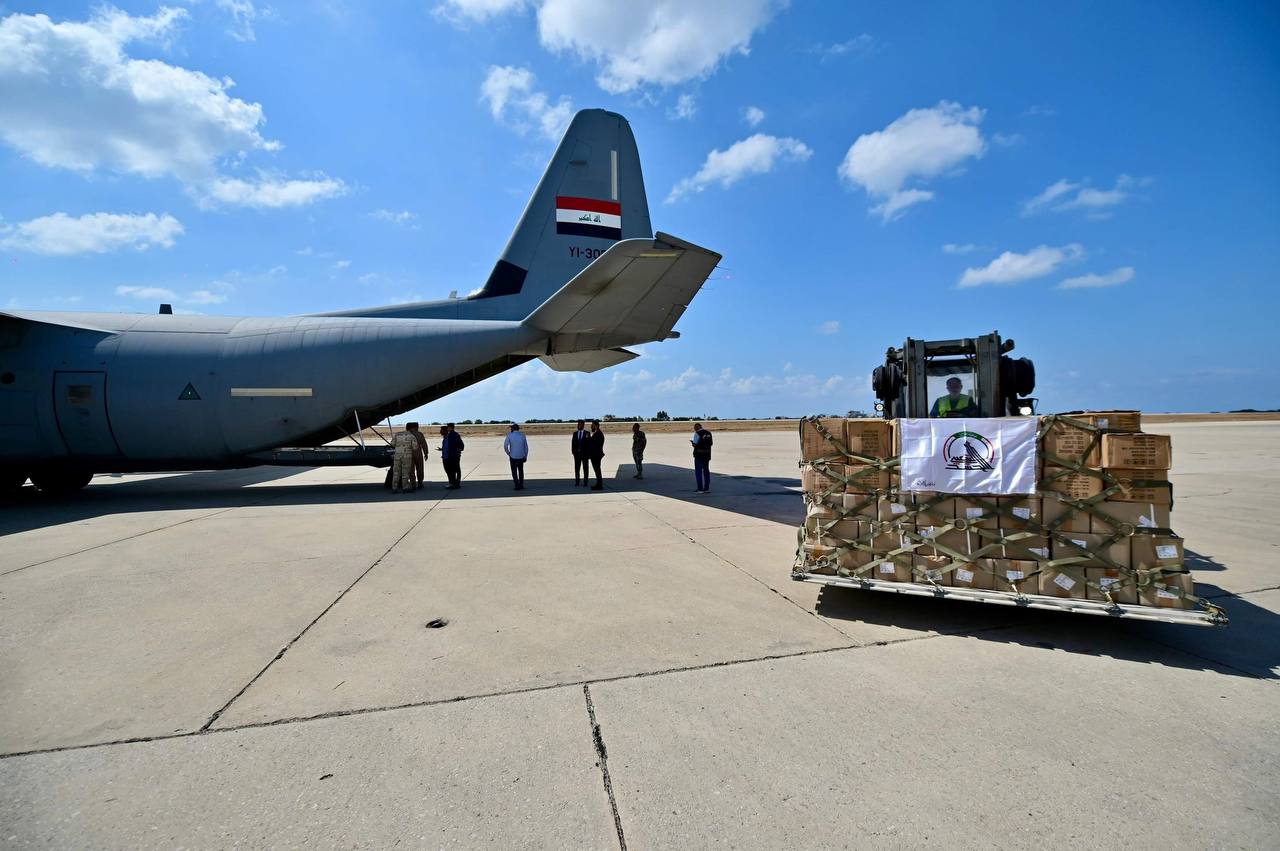 مساعدات طبية مقدمة من العراق (أرشيفية)