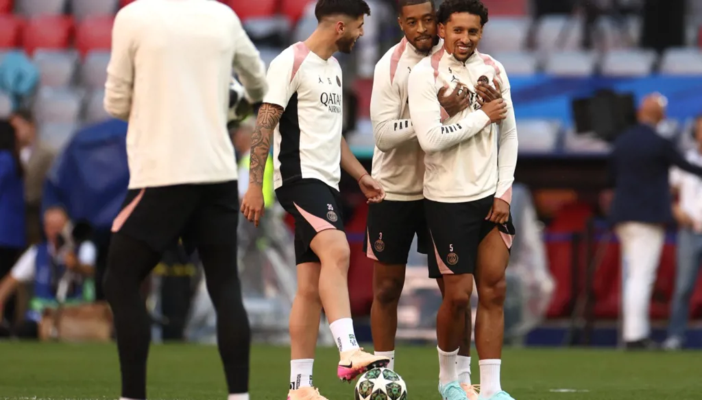 هجوم مبطن من ماركينيوس على مبابي عشية نهائي دوري أبطال أوروبا