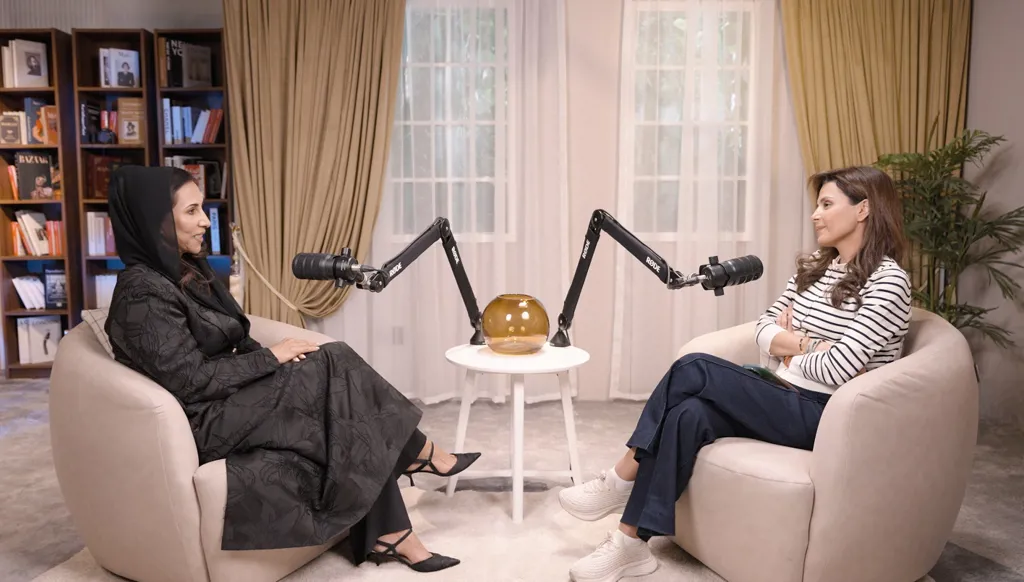 بدريّة البشر في بودكاست مع نايلة: "رضى وتواضع وحبّ" (فيديو)