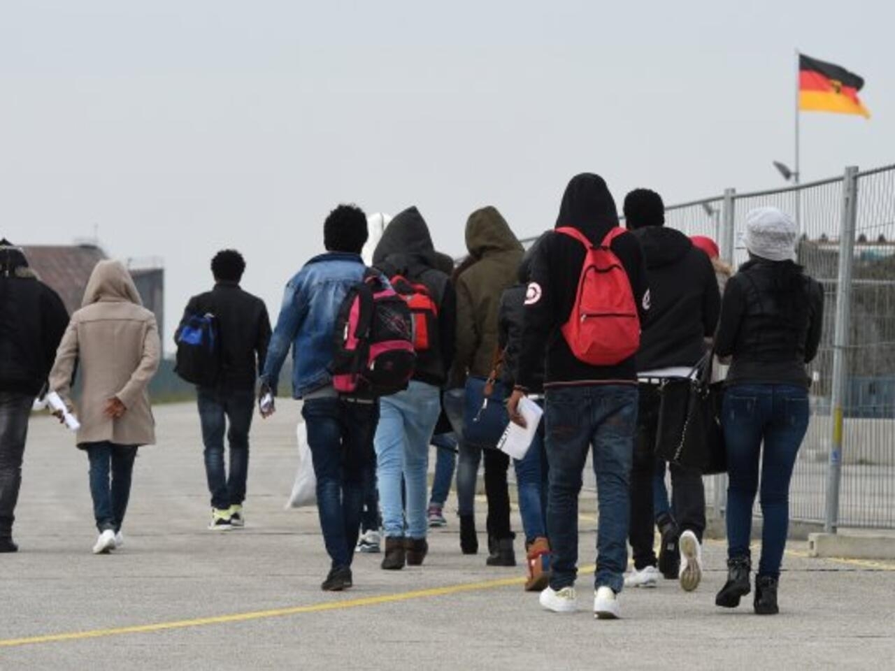 ترحيل لاجئين سوريين من  ألمانيا (مواقع)