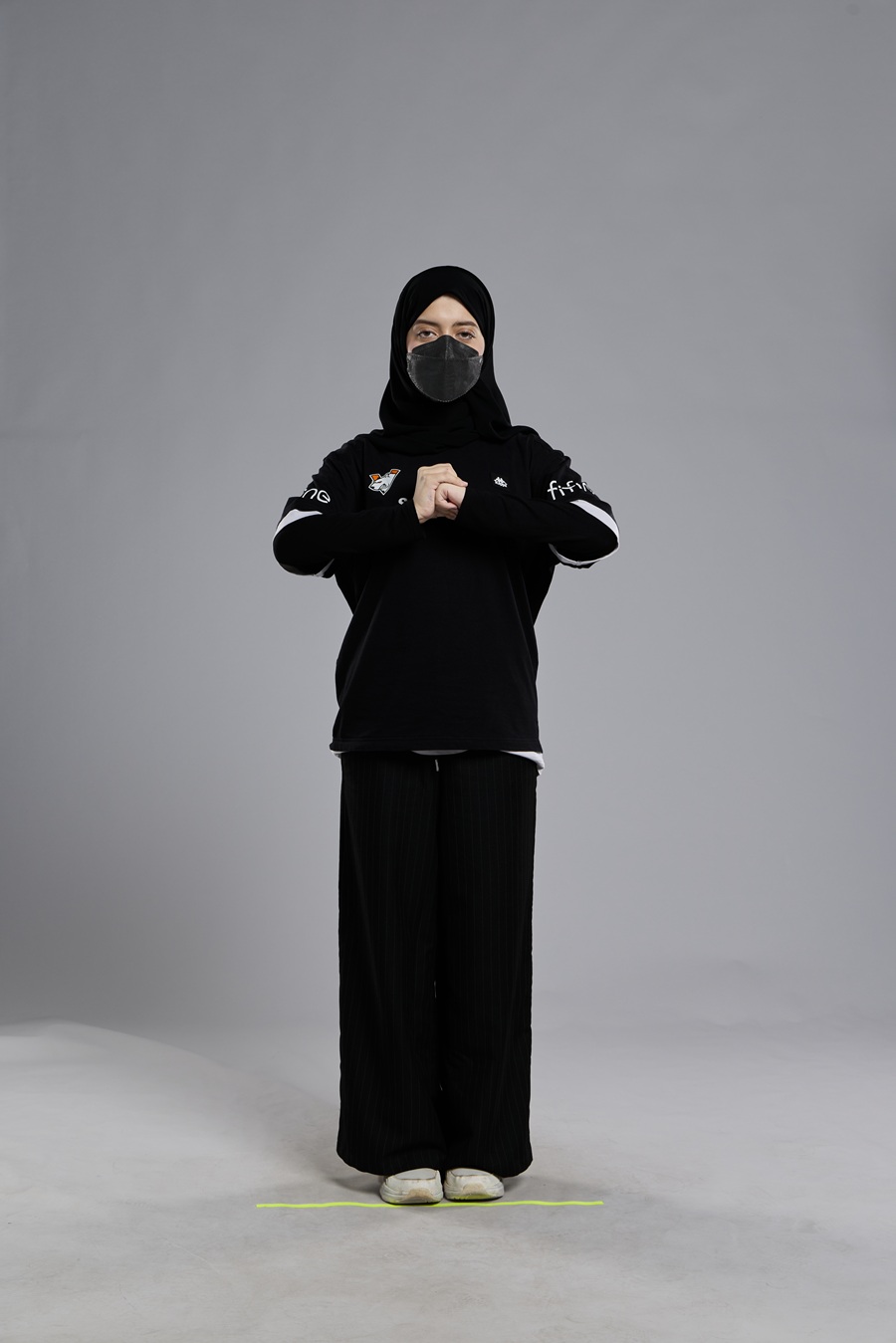 اللاعبة السعودية لونار.
