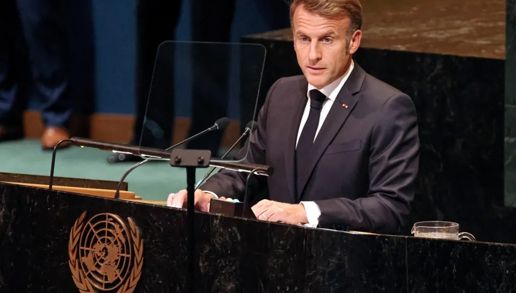 ماكرون يعلن اعتراف فرنسا بدولة فلسطين