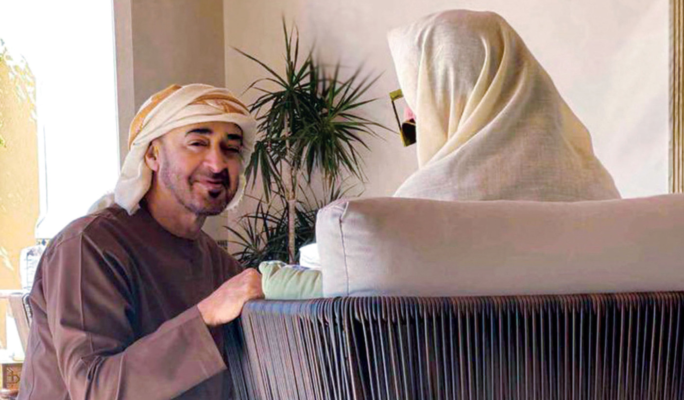 الشيخ محمد بن زايد مع 