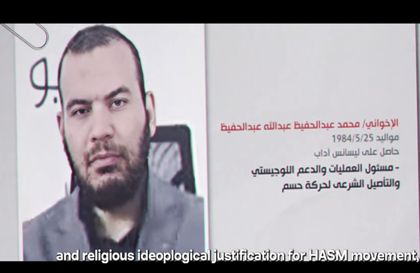 الناشط الإخواني المطلوب للسلطات المصرية محمد عبد الحفيظ (وكالات)‏