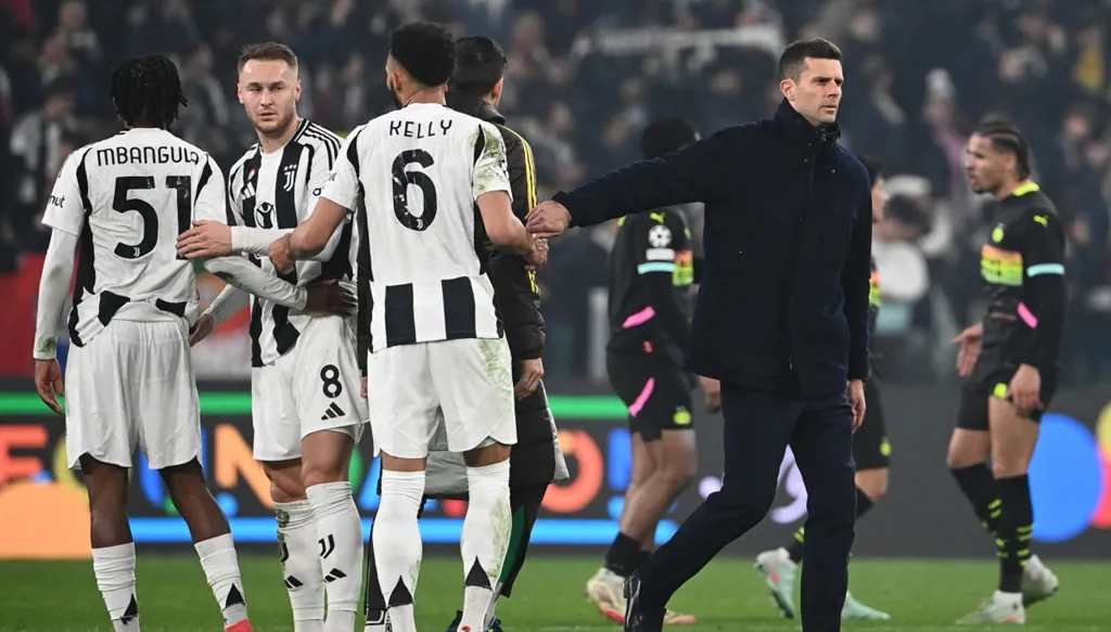 مدرب جوفنتوس يشيد بفريقه الشاب بعد الفوز على أيندهوفن