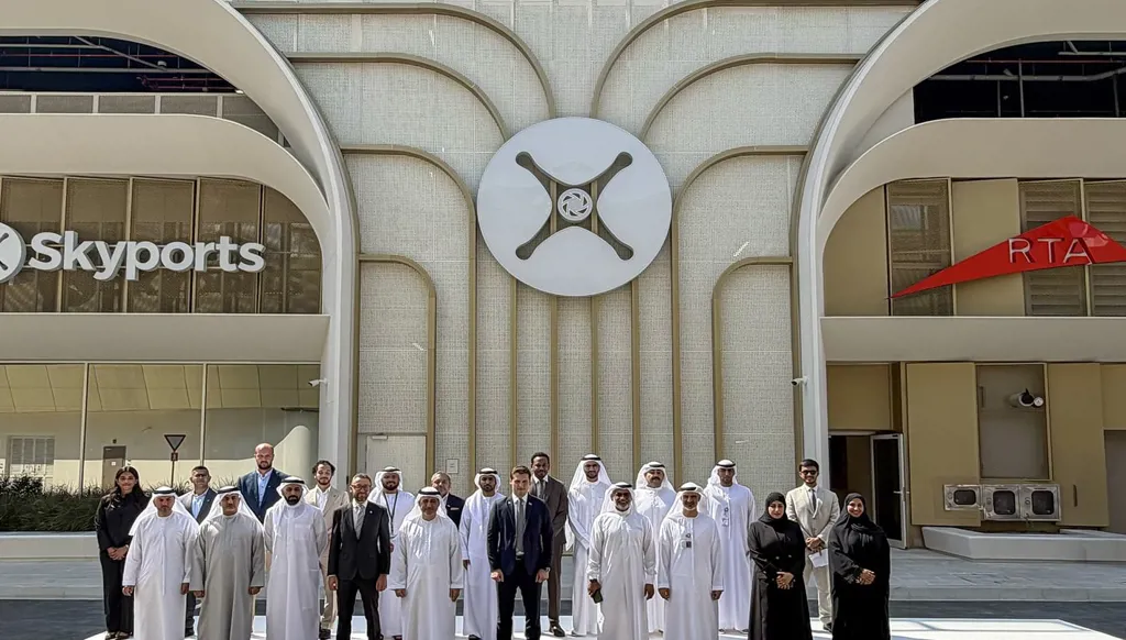 دبي تعتمد أول مهبط عمودي للطائرات الكهربائية في العالم