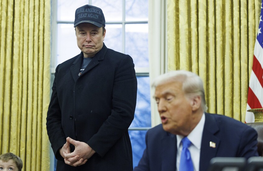 دونالد ترامب وإيلون ماسك