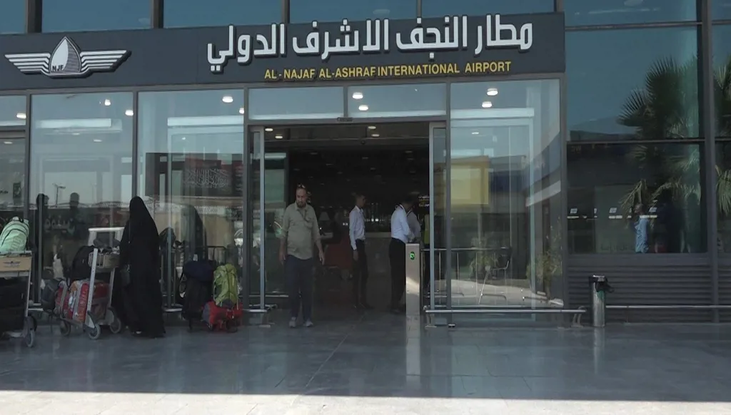 تعليق "موقّت" للرحلات بين مطار النجف وإيران... ما السبب؟
