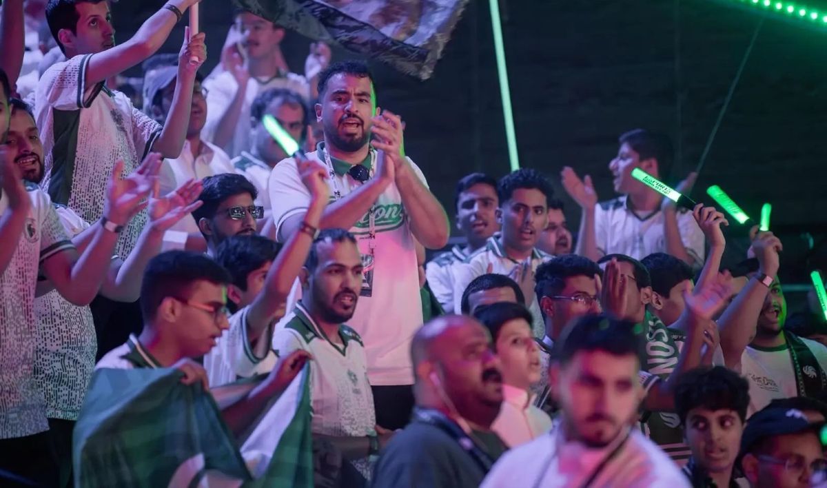 كأس العالم للرياضات الإلكترونية في الرياض. (وكالات)