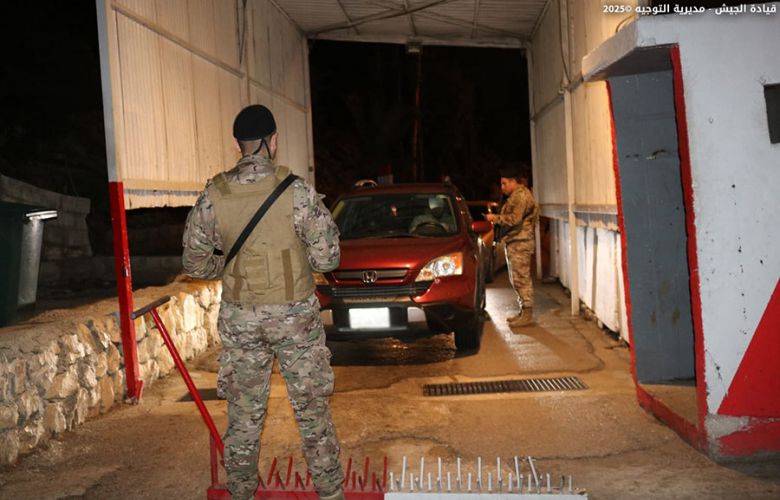 تدابير أمنية للجيش اللبناني (الجيش اللبناني).