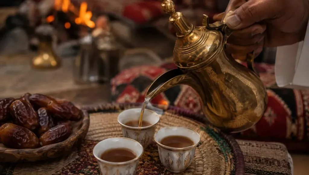 حكايات العرب على فنجان قهوة... لكلّ نقشة وطن ولكلّ فنجان حكاية