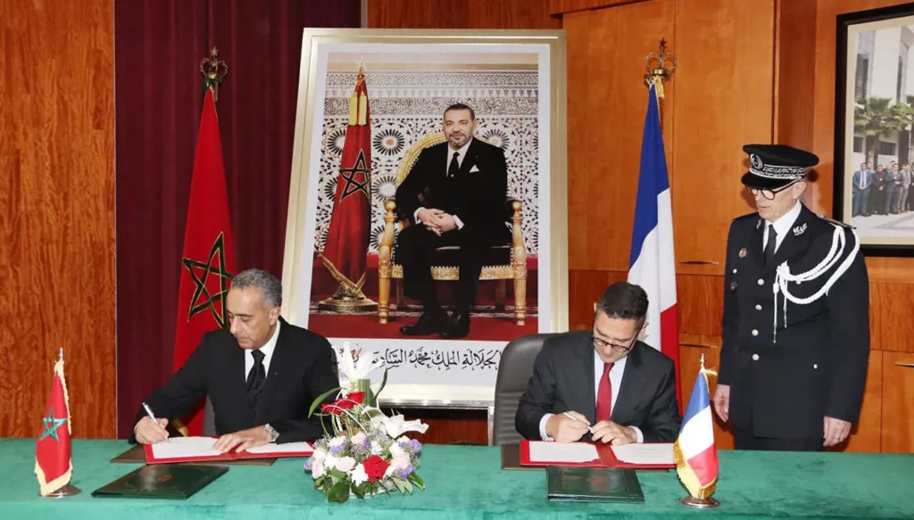 توقيع مخطّط أمني مشترك بين المغرب وفرنسا لمكافحة الجريمة والإرهاب