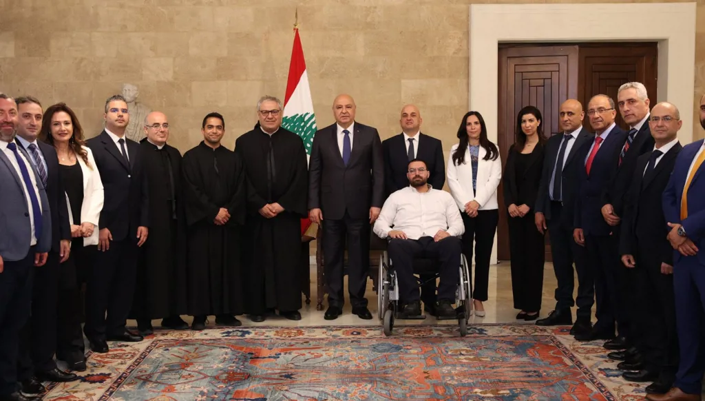 عون: نأمل استغلال الفرص المتاحة أمامنا لوضع لبنان على سكة التعافي