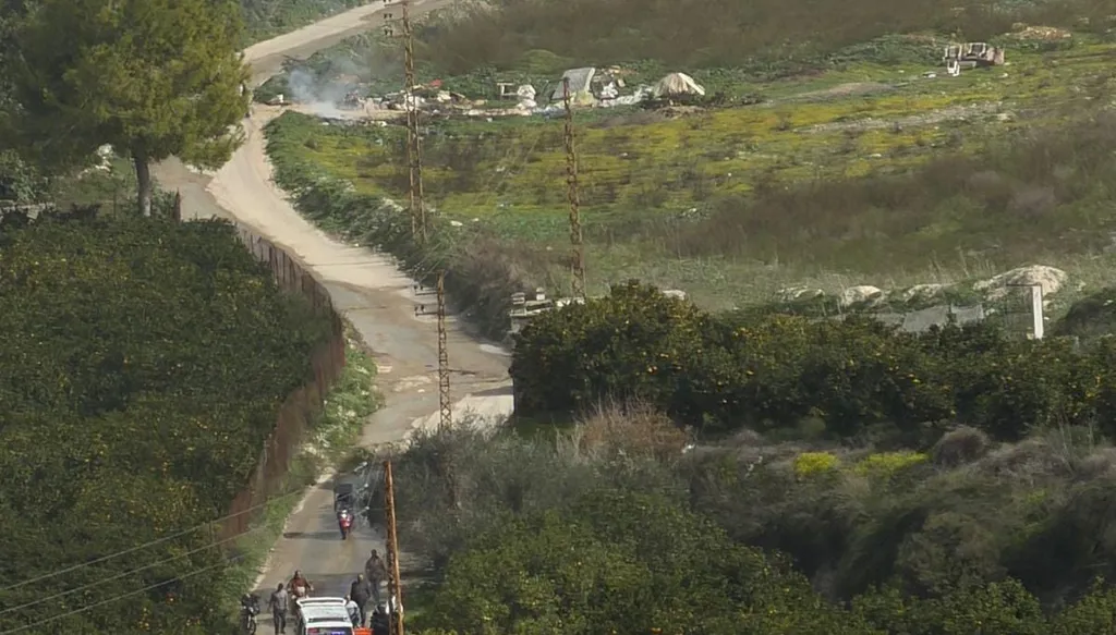 مكان الاستهداف. (النهار)