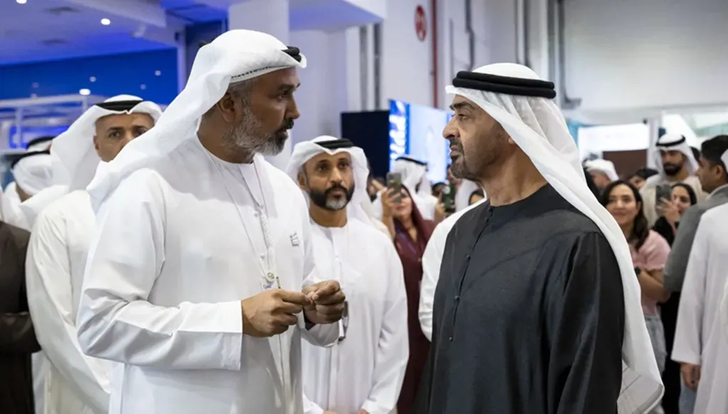 UAE President Visits Fifth Edition of 'Make in the Emirates 2026' Platform (WAM).