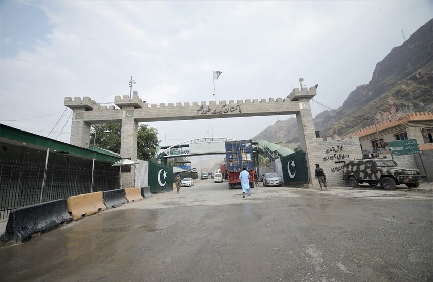 نقطة حدودية بين باكستان وأفغانستان (وكالات)