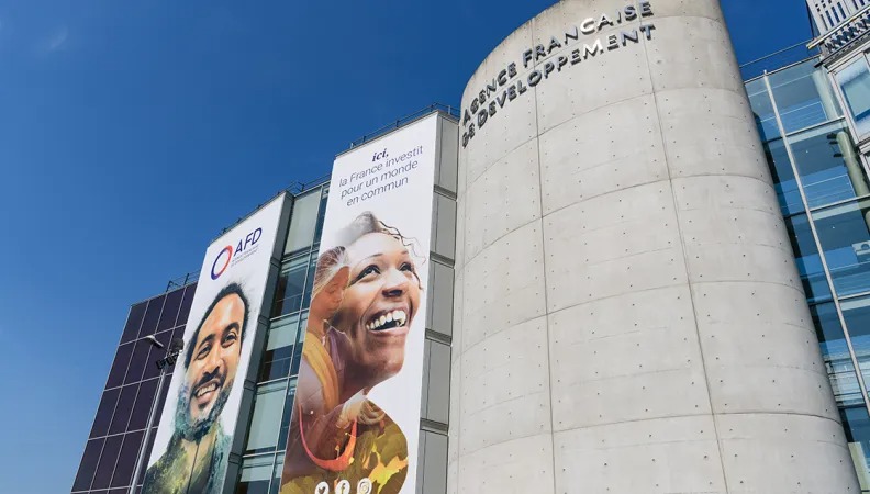 AFD headquarters in Paris. (AFP) 