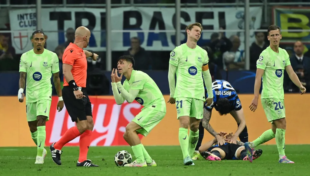 بيدري يفتح النار على حكم مباراة إنتر ويطالب بتدخل الاتحاد الأوروبي